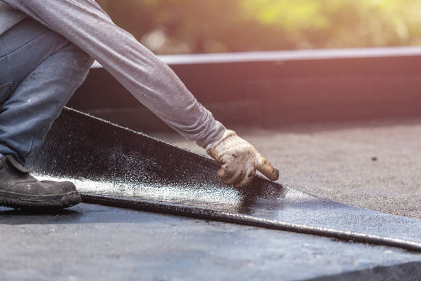 Professional Basement Waterproofing technician working in Tecumseh, MI
